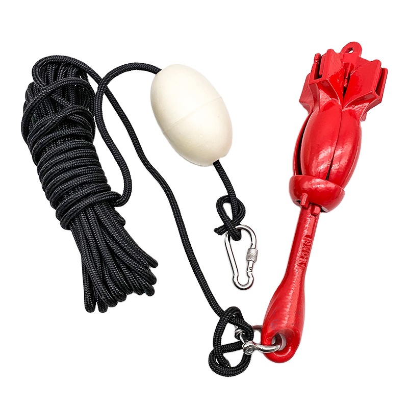 Fishing Kayak Anchor - Ancora Pieghevole in Acciaio al Carbonio