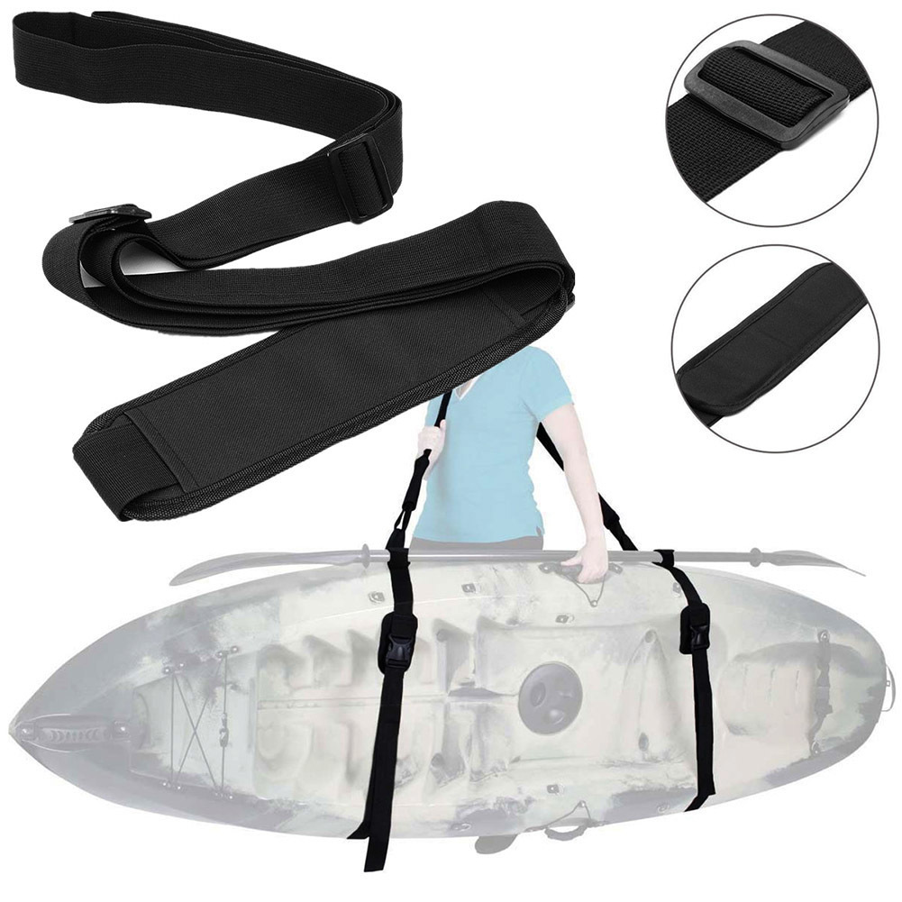 Fishing Kayak Sit On Top - Adjustable Stand Up Paddleboard Carry Strap