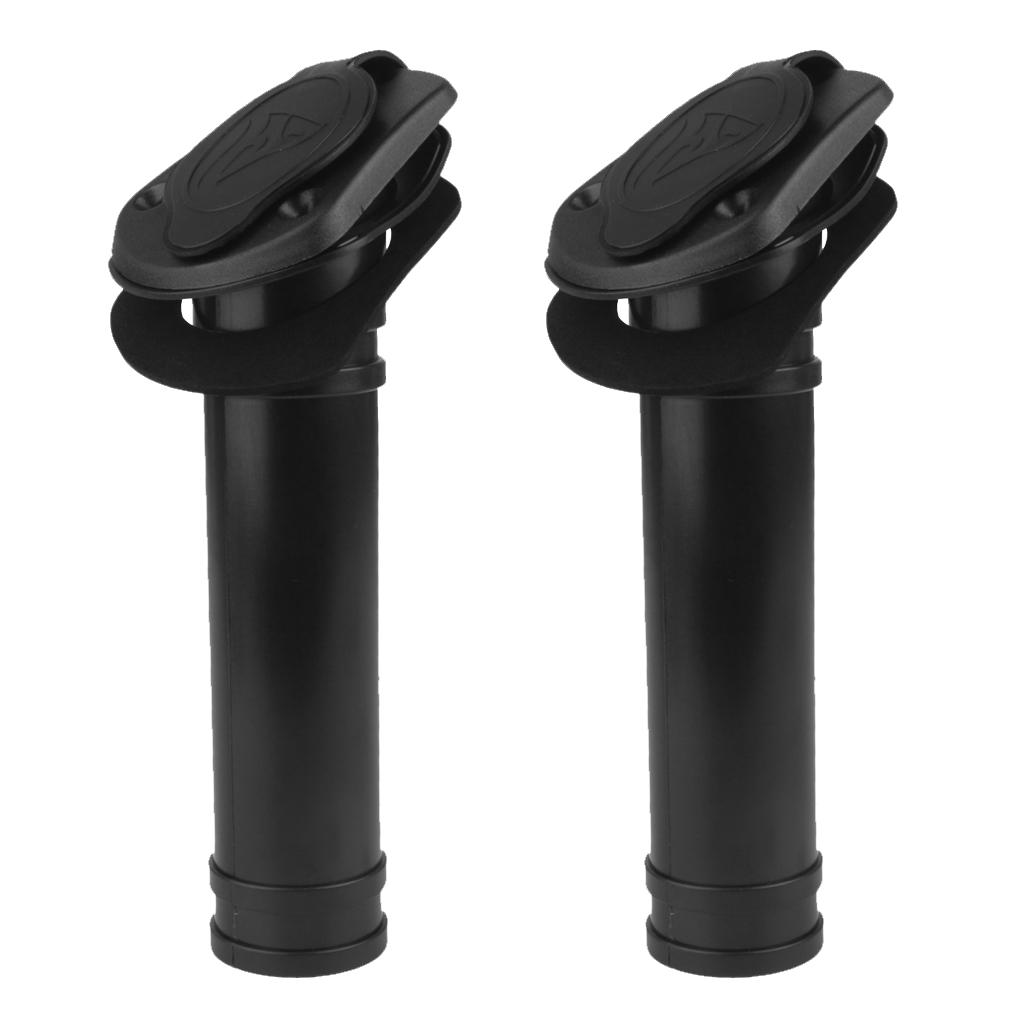 Fishing Kayak Rod Holder - Portacanne da pesca in nylon nero