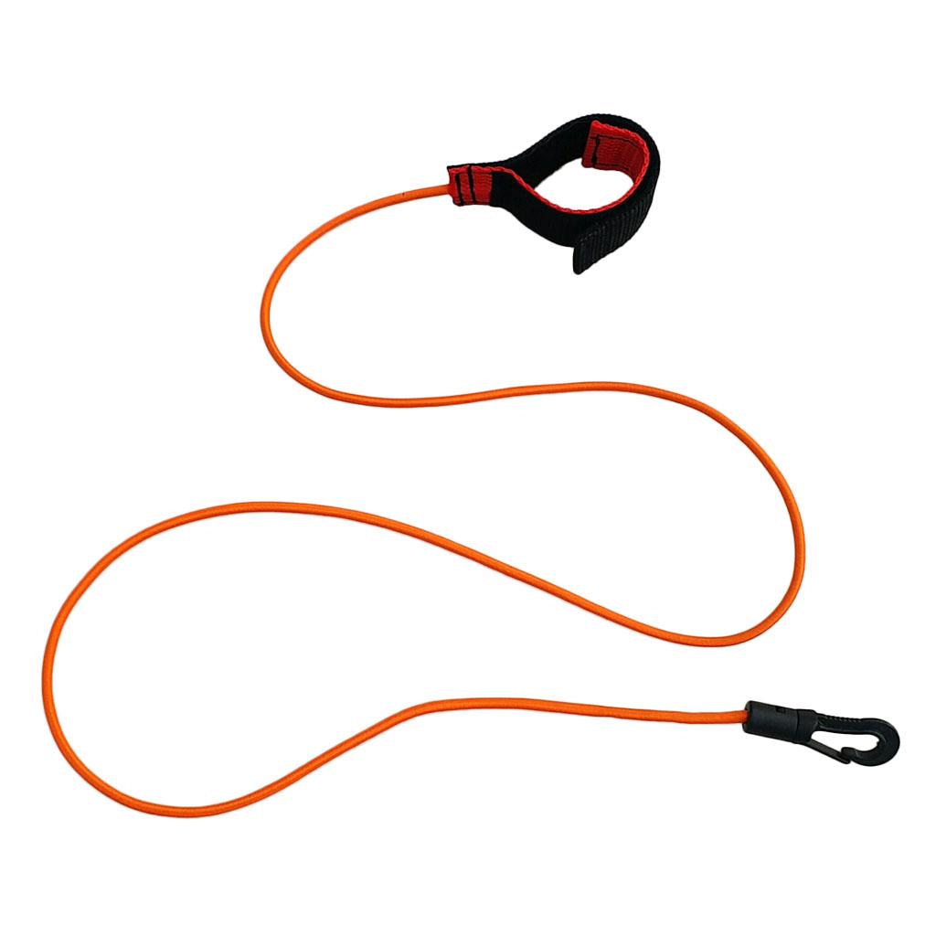 Fishing Kayak Paddle Leash - Corda di Sicurezza Regolabile per Canna