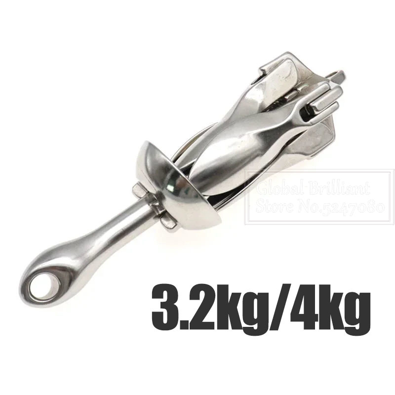 3.2KG/4KG barca in acciaio ino - Fishing Kayak Anchor recensione e prezzo