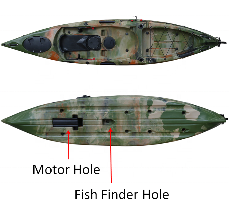 Kayak da 12,46' seduto sul kay - Fishing Kayak Sit On Top recensione e prezzo