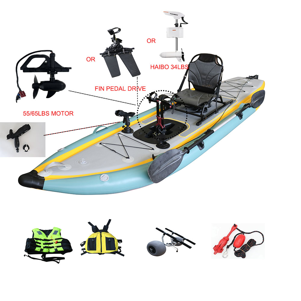 Kayak da pesca pieghevole gonf - Fishing Kayak Sit On Top recensione e prezzo