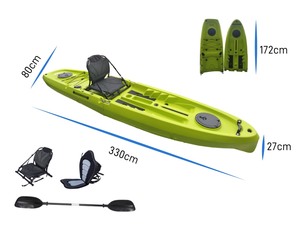 Nuovo Kayak Modulare 2025 da 1 - Fishing Kayak Sit In recensione e prezzo