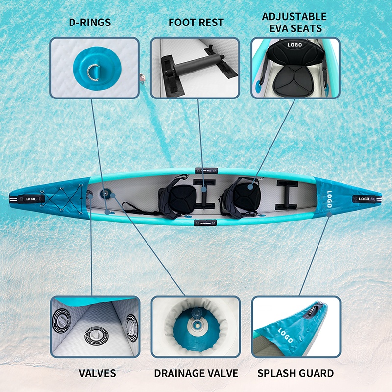 Kayak Gonfiabile Drop Stitch p - Fishing Kayak Sit In recensione e prezzo