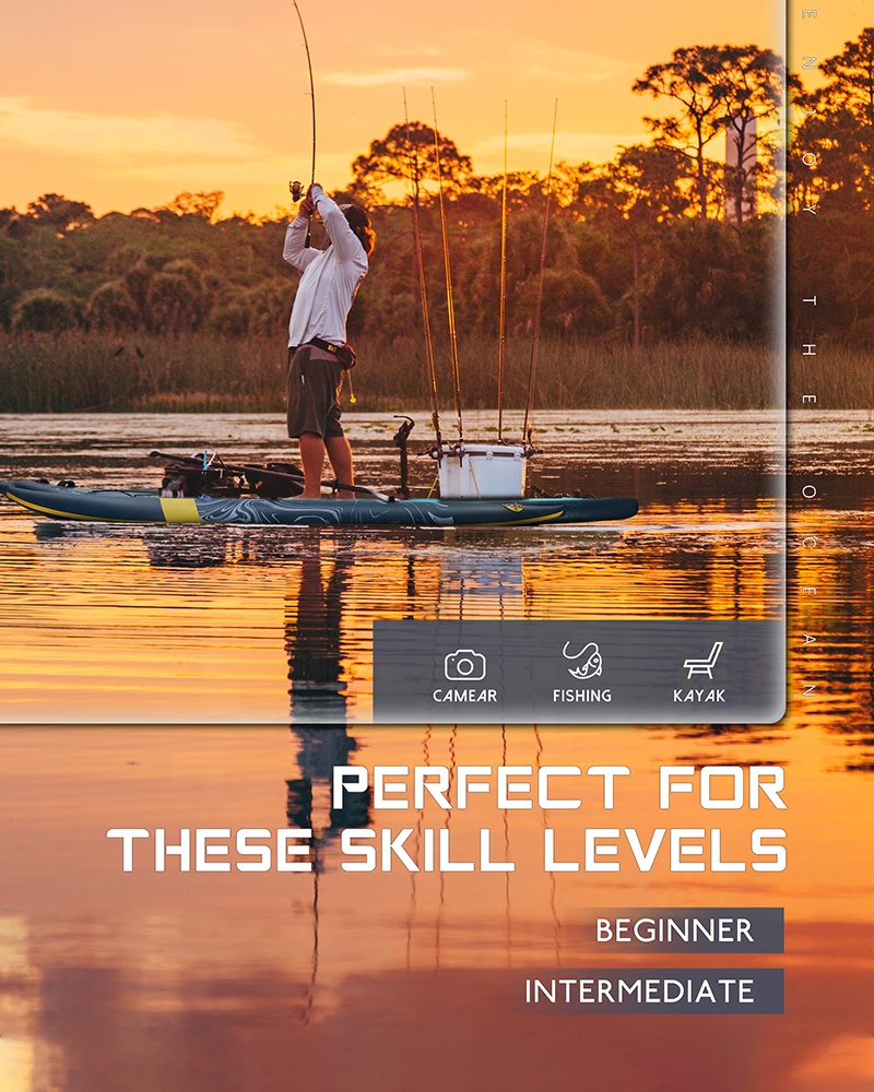 Kayak Gonfiabile da Pesca a Tr - Fishing Kayak Rod Holder recensione e prezzo